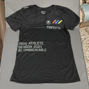 NWOT Trifecta Performance Tee Womens Medium to Large- see description